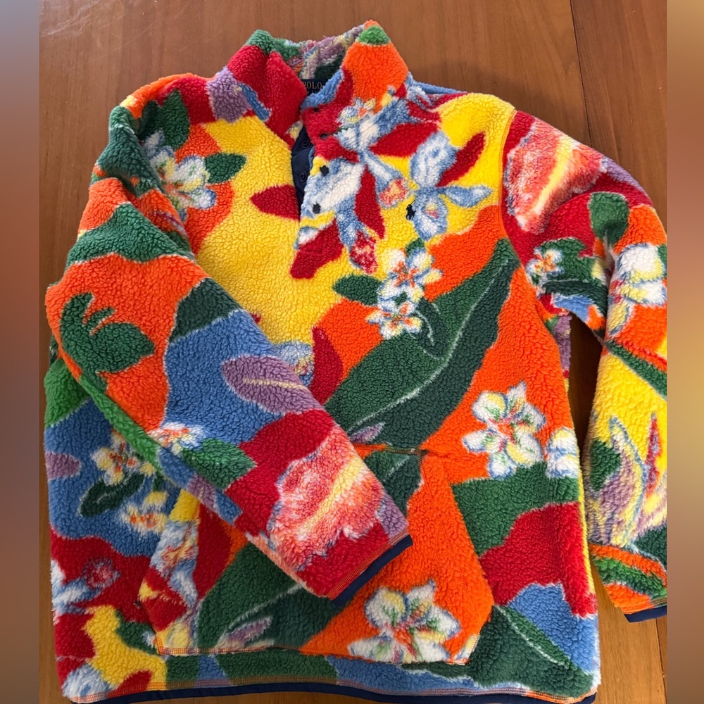 Polo Ralph Lauren - Men’s floral print pull over (XL)
